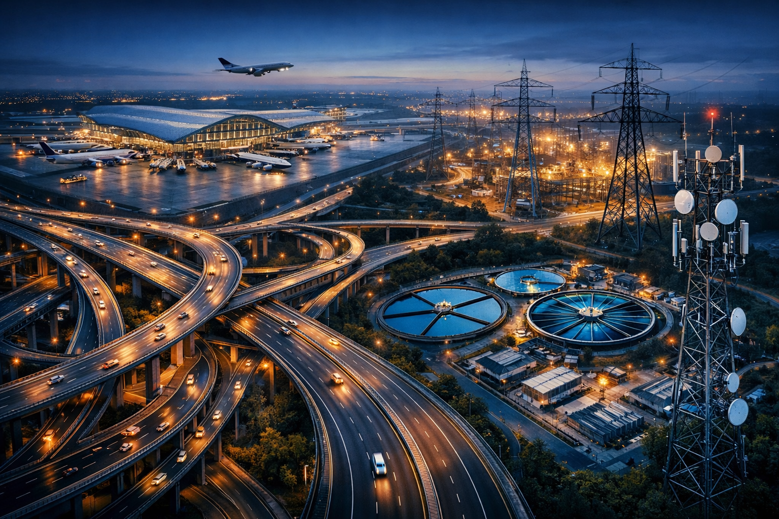 Infrastructure and essential networks investing